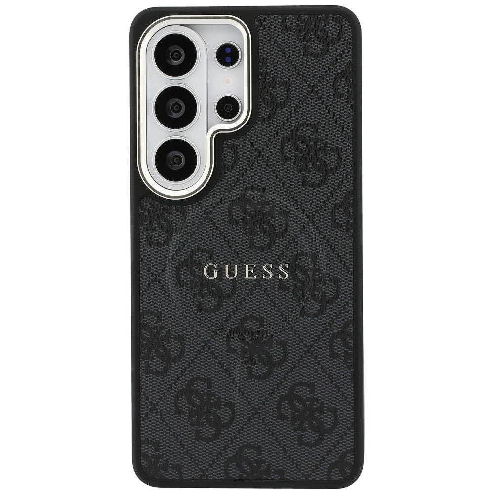 MagSafe cover til Samsung Galaxy S26 Ultra S948, Guess, 4G Embossed Ring, Sort