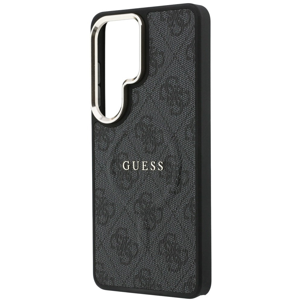 MagSafe cover til Samsung Galaxy S26 Ultra S948, Guess, 4G Embossed Ring, Sort