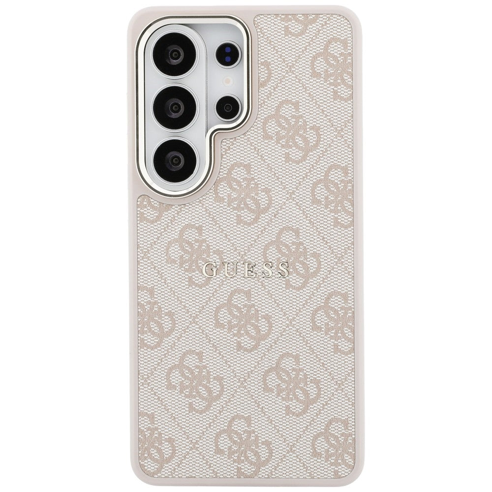 MagSafe cover til Samsung Galaxy S26 Ultra S948, Guess, 4G Embossed Ring, Pink