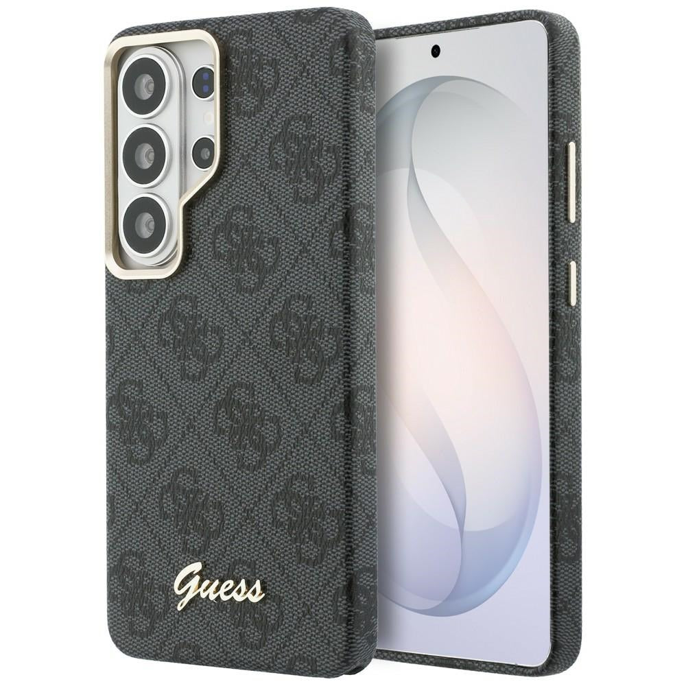 MagSafe cover til Samsung Galaxy S26 Ultra S948, Guess, 4G Script Logo, Sort