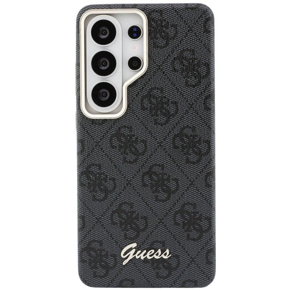 MagSafe cover til Samsung Galaxy S26 Ultra S948, Guess, 4G Script Logo, Sort