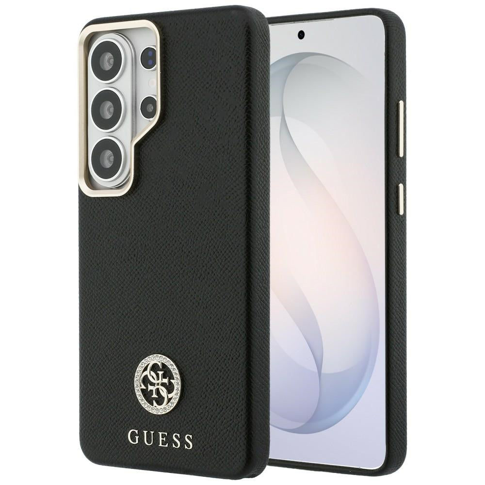 MagSafe cover til Samsung Galaxy S26 Ultra S948, Guess, Rhinestone Round Logo, Sort