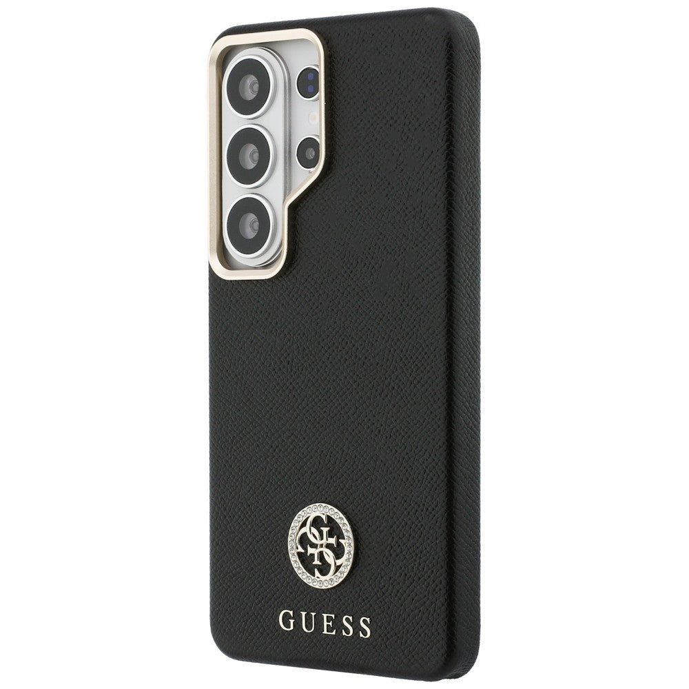 MagSafe cover til Samsung Galaxy S26 Ultra S948, Guess, Rhinestone Round Logo, Sort