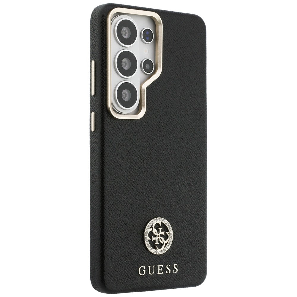MagSafe cover til Samsung Galaxy S26 Ultra S948, Guess, Rhinestone Round Logo, Sort
