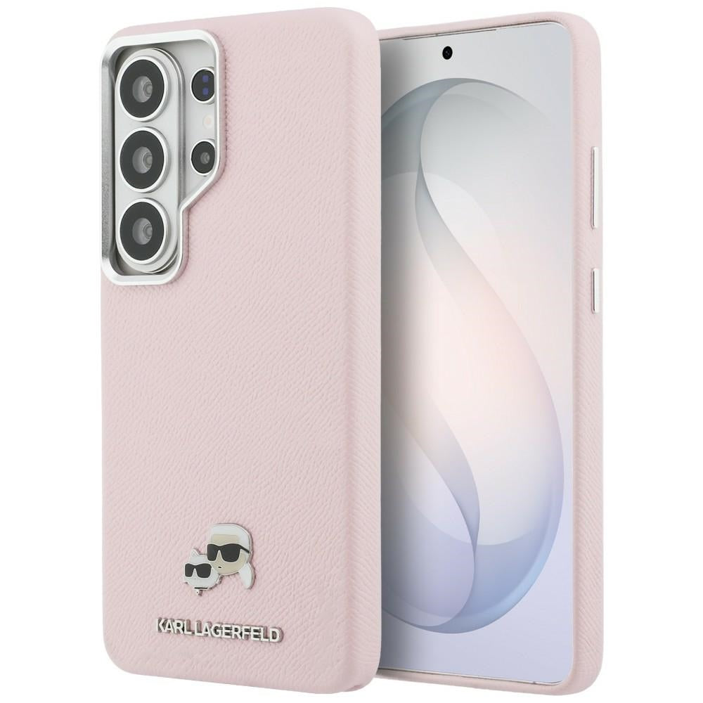 MagSafe cover til Samsung Galaxy S26 Ultra S948, Karl Lagerfeld, Karl & Choupette Head's Pin, Pink