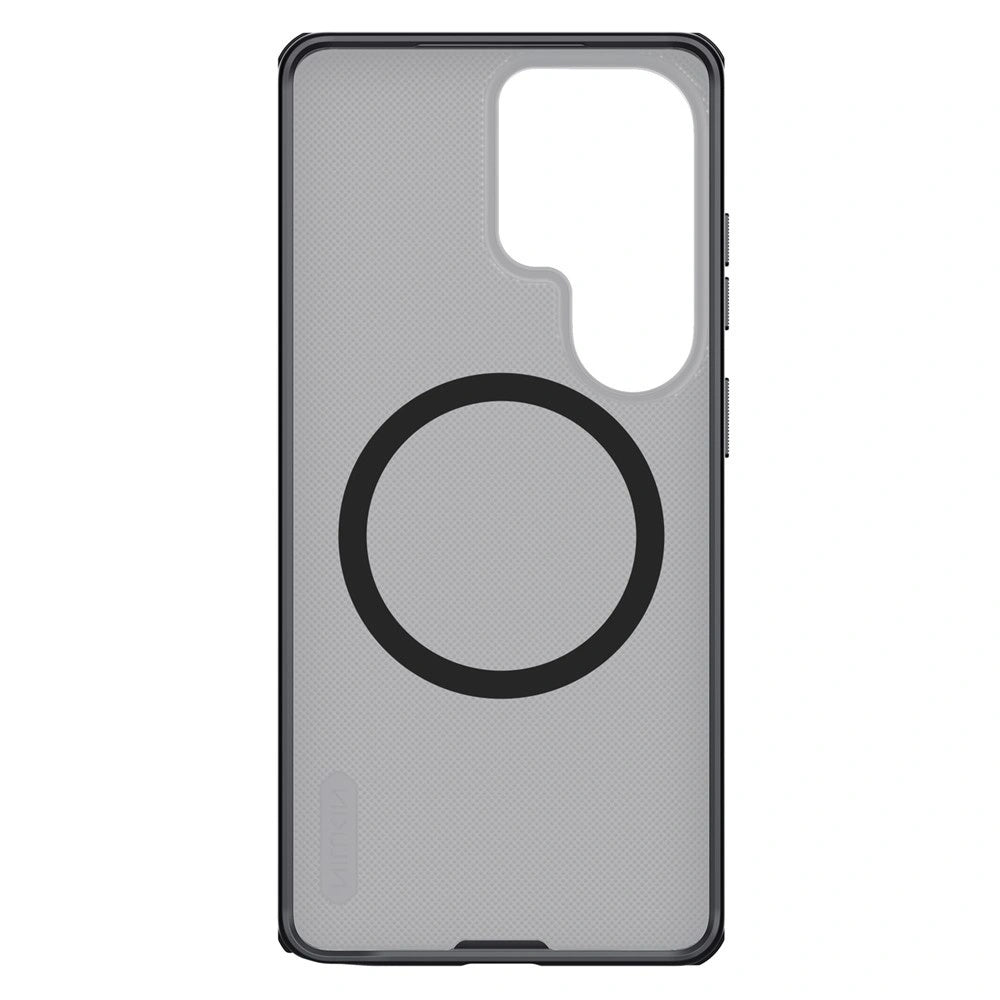 MagSafe Case for Samsung Galaxy S26 Ultra S948, Nillkin, Super Shield Pro, Black Satin Transparent