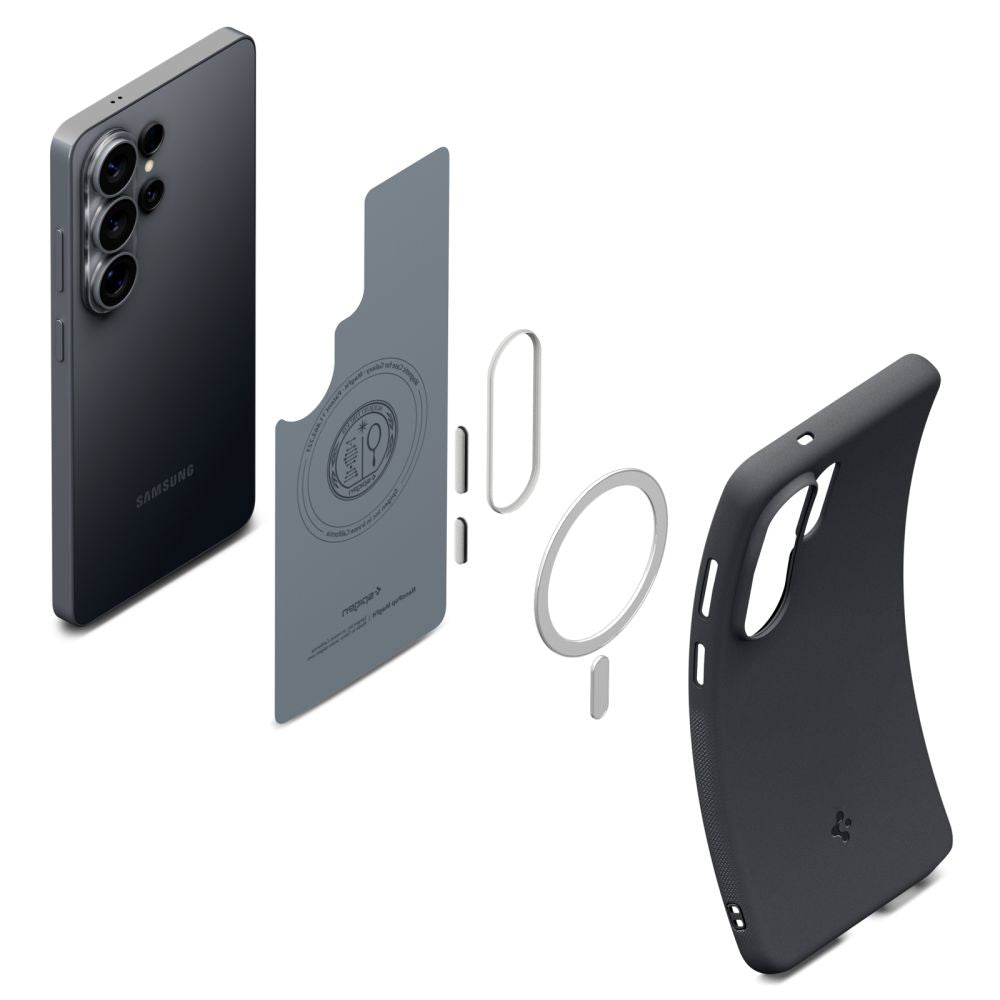 MagSafe cover til Samsung Galaxy S26 Ultra S948, Spigen, Caseology Nano Pop, Sort