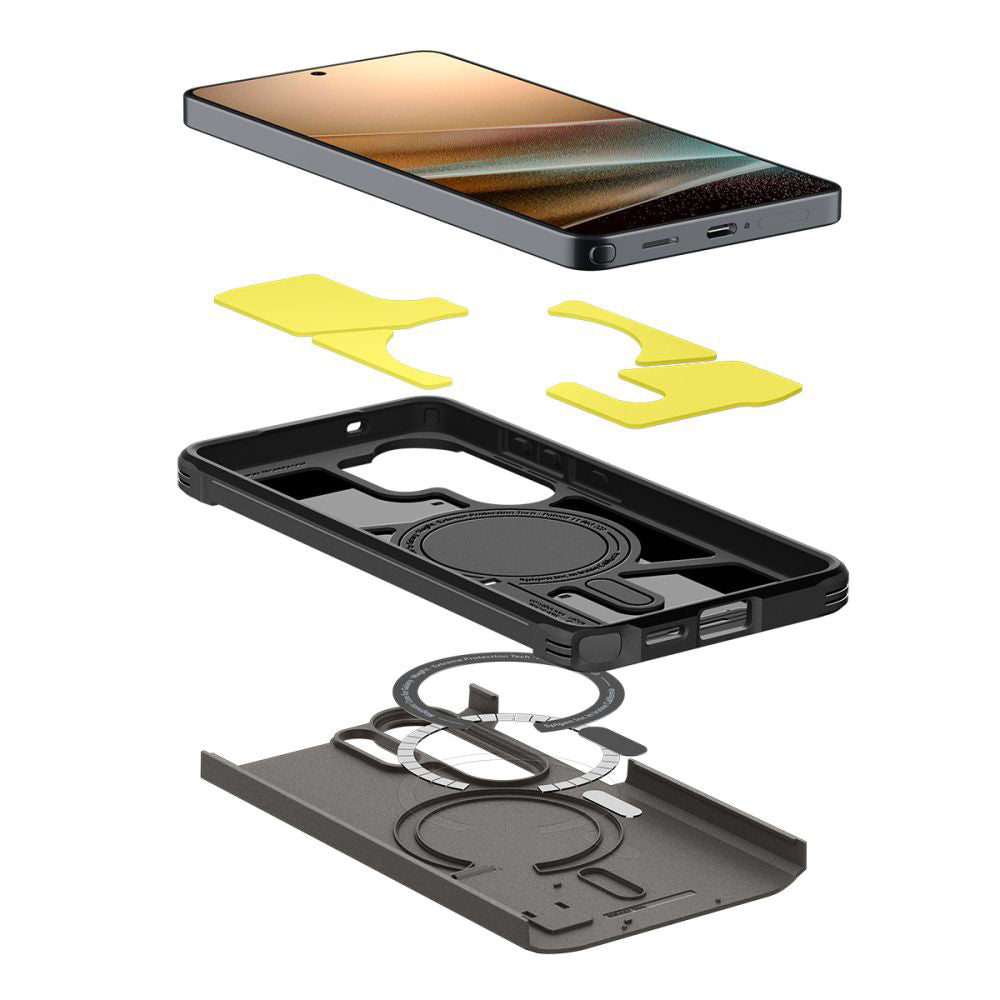MagSafe cover til Samsung Galaxy S26 Ultra S948, Spigen, Tough Armor, Grå ACS10685