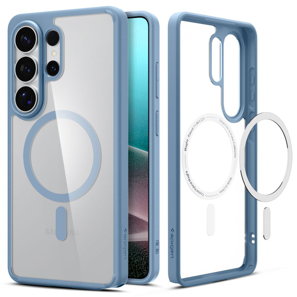 MagSafe cover til Samsung Galaxy S26 Ultra S948, Spigen, Ultra Hybrid, Blå ACS11207