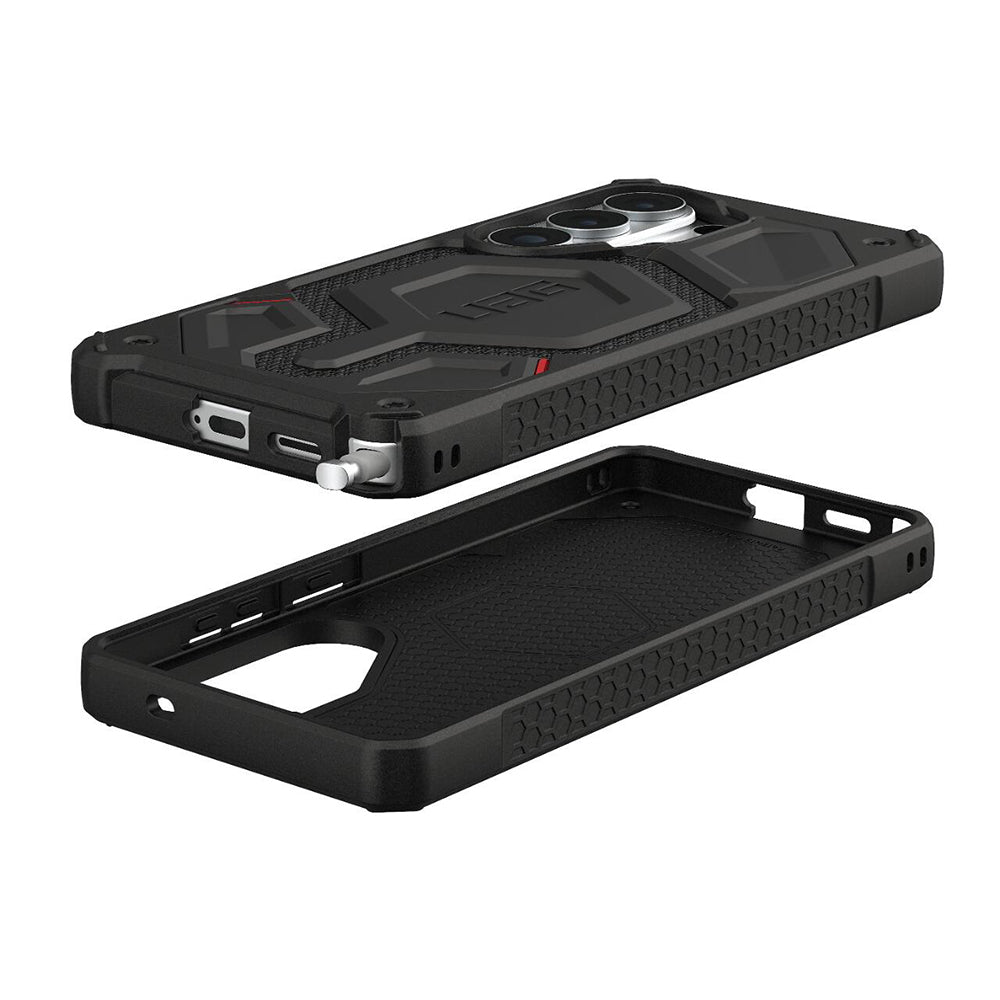 MagSafe-cover til Samsung Galaxy S26 Ultra S948, Urban Armor Gear, Monarch Pro Kevlar, sort