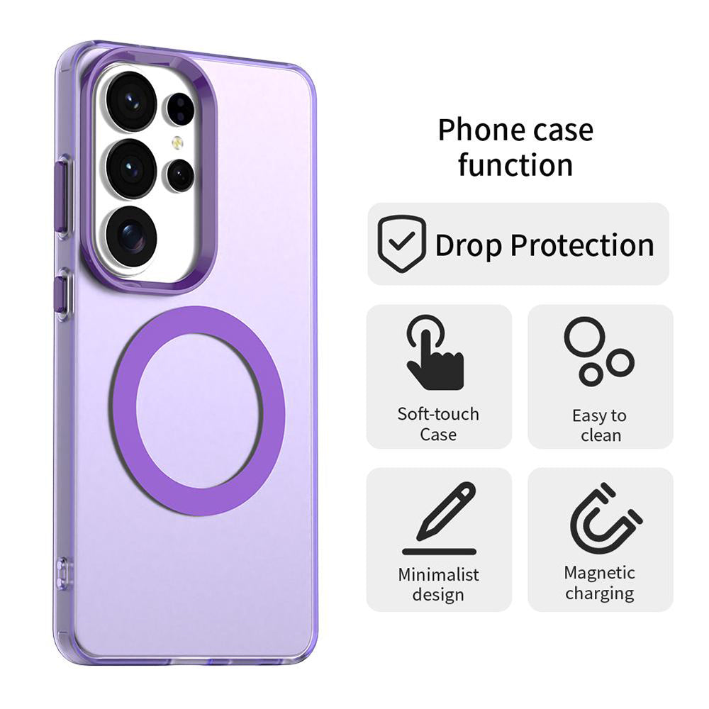 MagSafe cover til Samsung Galaxy S26 Ultra, Techsuit, CandyCase, Lilla