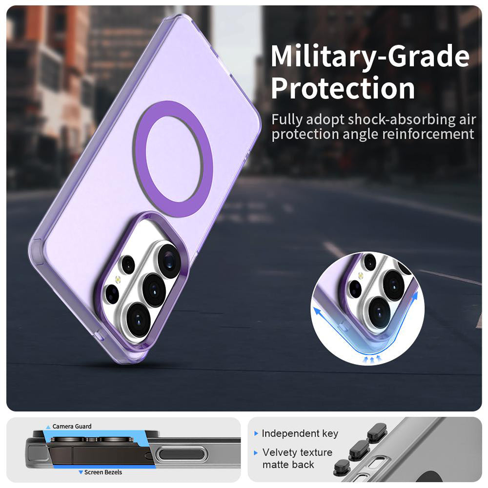 MagSafe cover til Samsung Galaxy S26 Ultra, Techsuit, CandyCase, Lilla