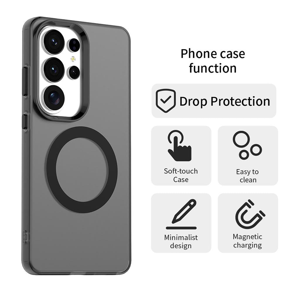 MagSafe cover til Samsung Galaxy S26 Ultra S948, Techsuit, CandyCase, Sort