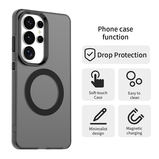 MagSafe cover til Samsung Galaxy S26 Ultra, Techsuit, CandyCase, Sort