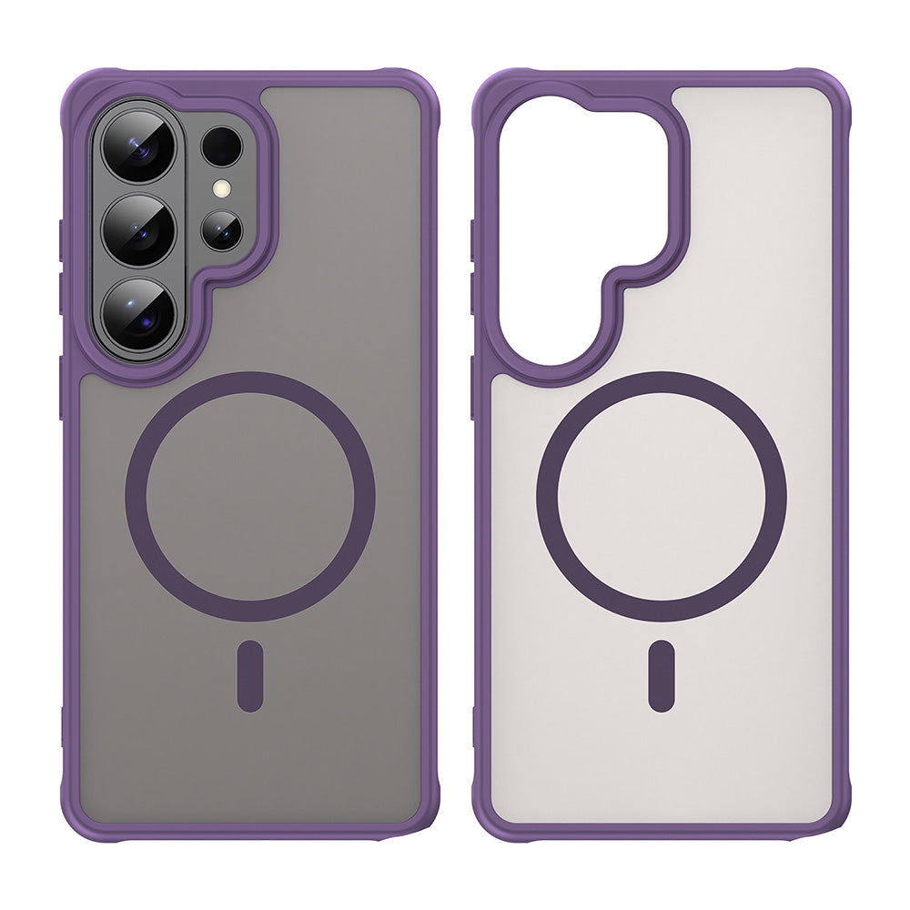 MagSafe Case for Samsung Galaxy S26 Ultra S948, Techsuit, HaloFrost II, Purple