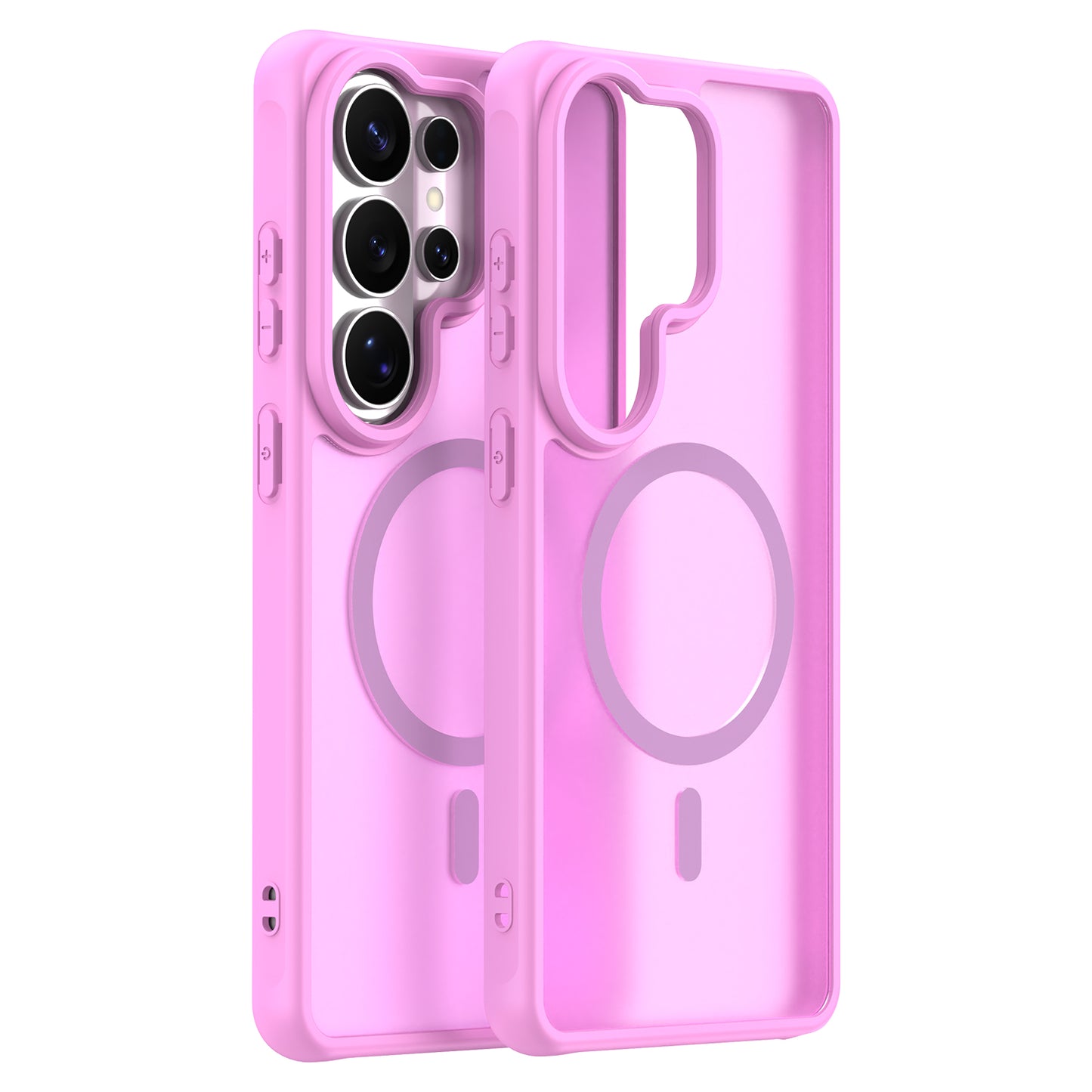 MagSafe cover til Samsung Galaxy S26 Ultra S948, Techsuit, HaloFrost II, Pink
