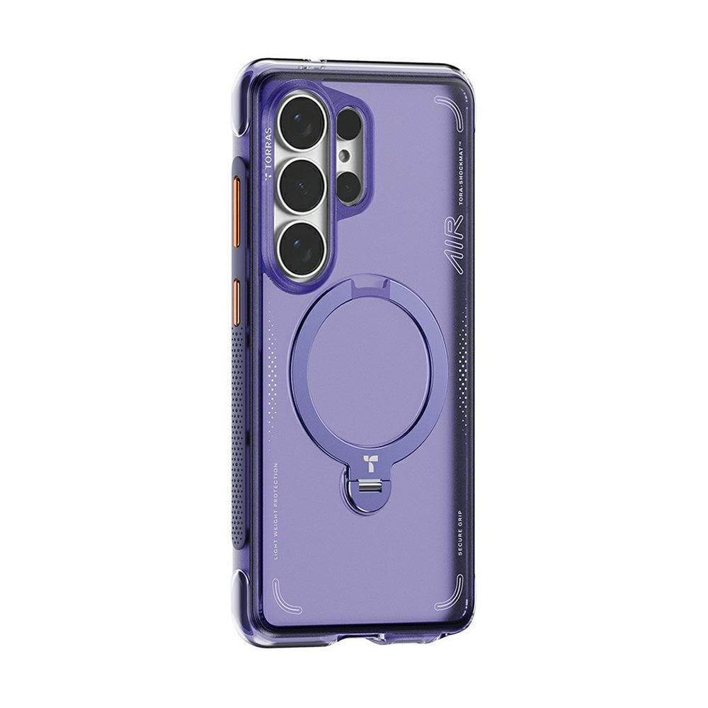 MagSafe cover til Samsung Galaxy S26 Ultra S948, Torras, Ostand Spin Air, Mov
