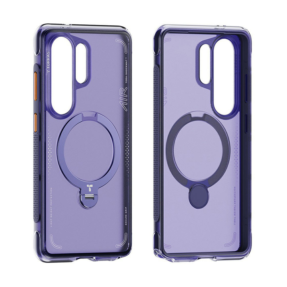 MagSafe cover til Samsung Galaxy S26 Ultra S948, Torras, Ostand Spin Air, Mov