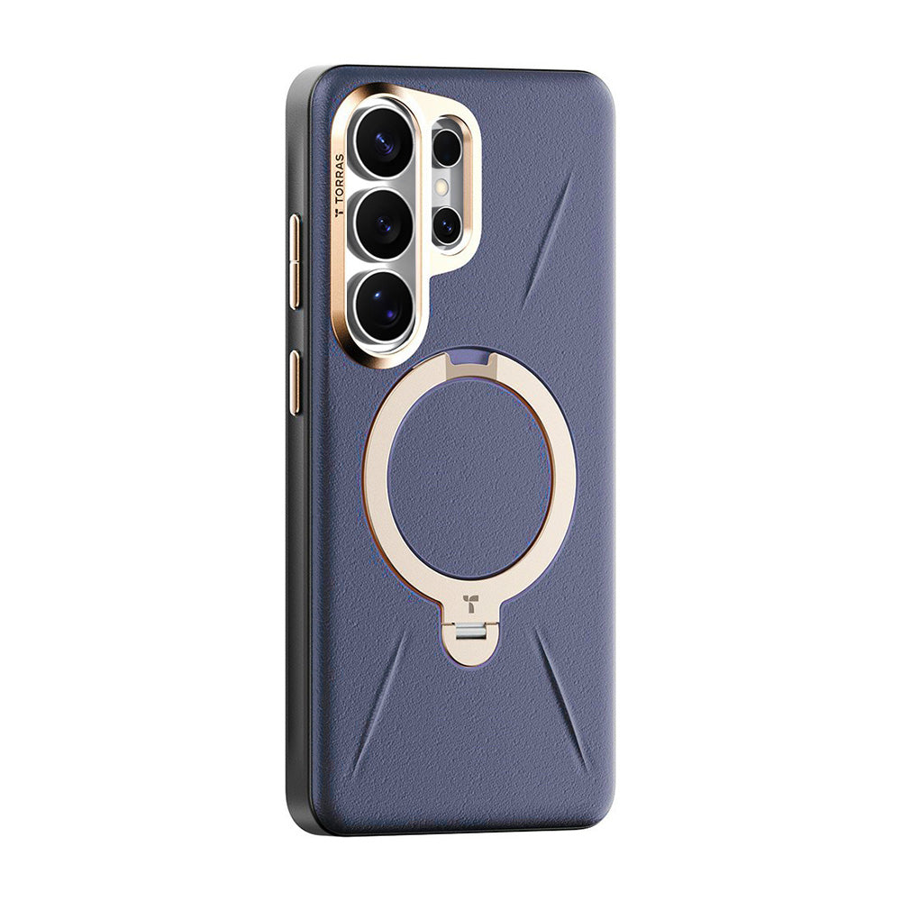 MagSafe cover til Samsung Galaxy S26 Ultra S948, Torras, QPRO Leather, Lilla