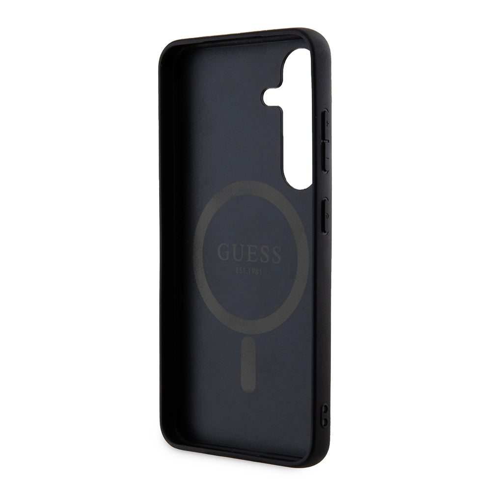 MagSafe cover til Samsung Galaxy Z Flip7 F766, Guess, 4G Collection, Sort