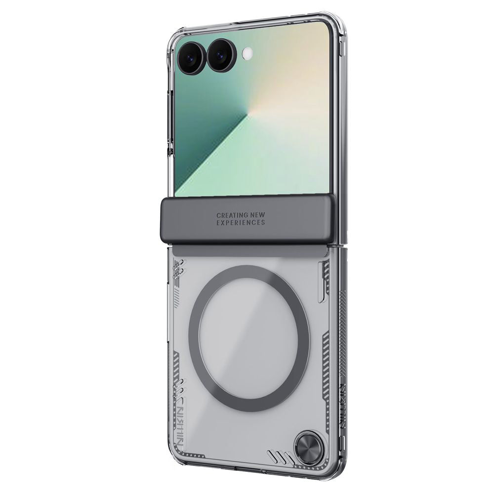 MagSafe-etui til Samsung Galaxy Z Flip7 F766, Nillkin, Iceblade, Sort