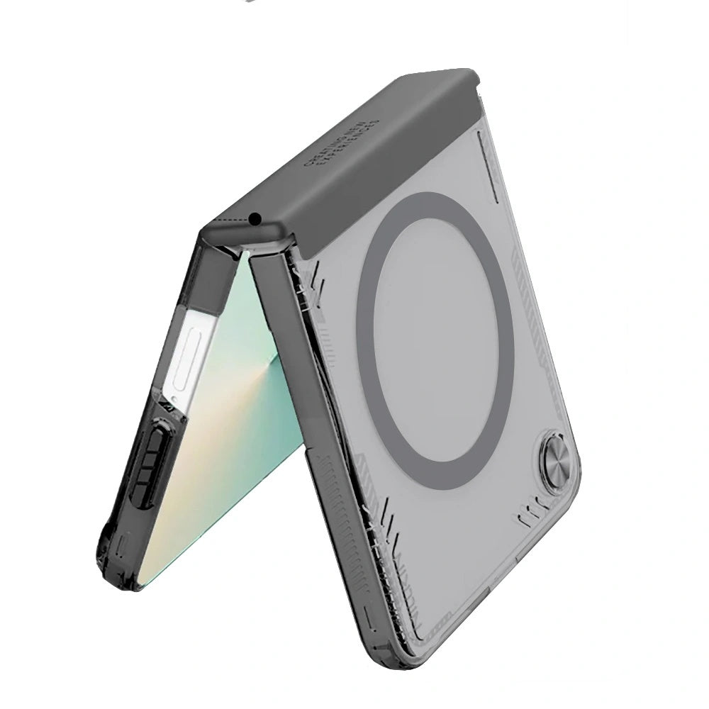MagSafe-etui til Samsung Galaxy Z Flip7 F766, Nillkin, Iceblade, Sort