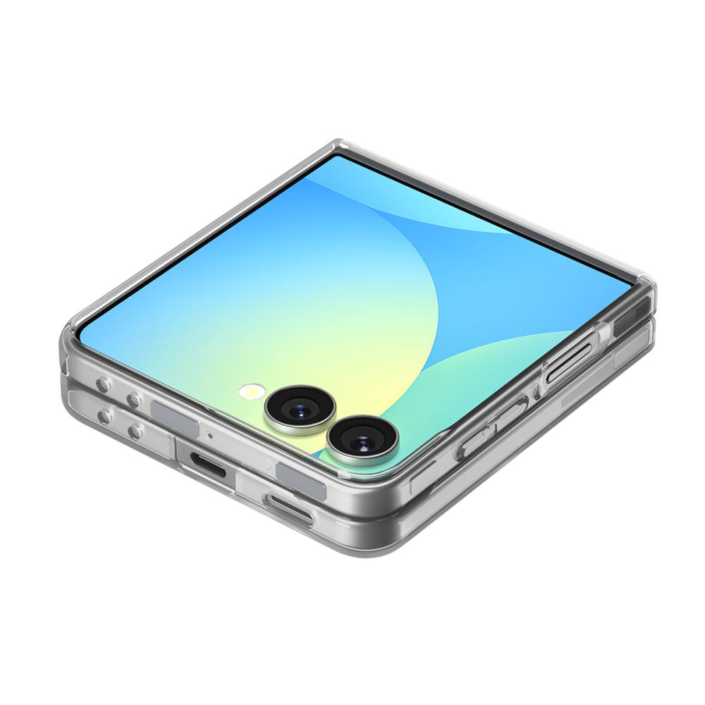 MagSafe-etui til Samsung Galaxy Z Flip7 F766, Spigen, Air Skin, Transparent ACS09556