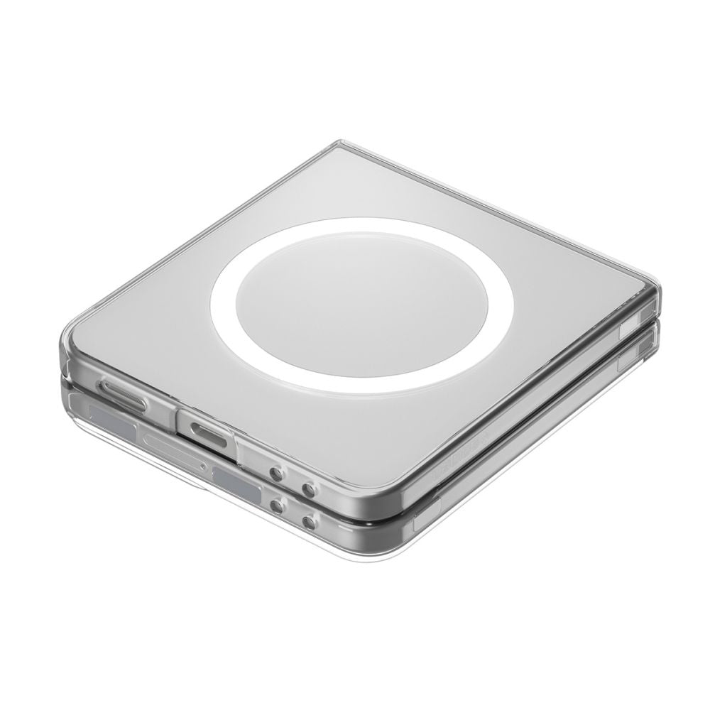MagSafe-etui til Samsung Galaxy Z Flip7 F766, Spigen, Air Skin, Transparent ACS09556