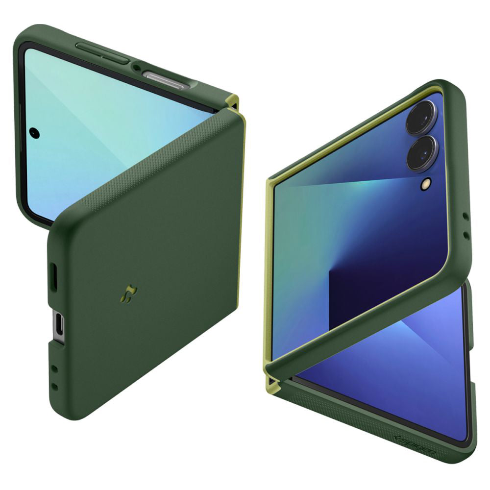 MagSafe cover til Samsung Galaxy Z Flip7 F766, Spigen, Caseology Nano Pop, Grøn ACS11159