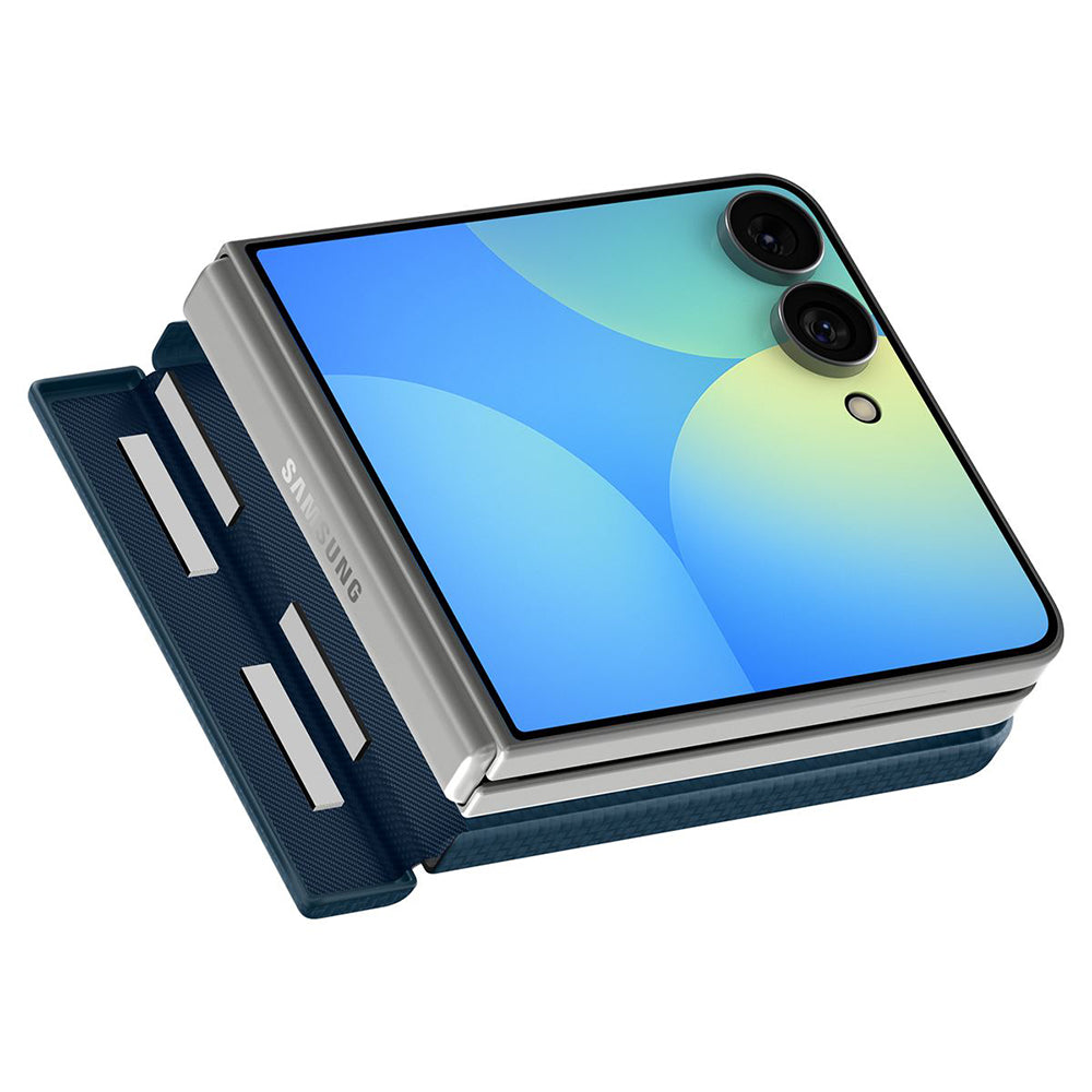 MagSafe-etui til Samsung Galaxy Z Flip8 F776, Spigen, Air Skin, Marineblå ACS11514