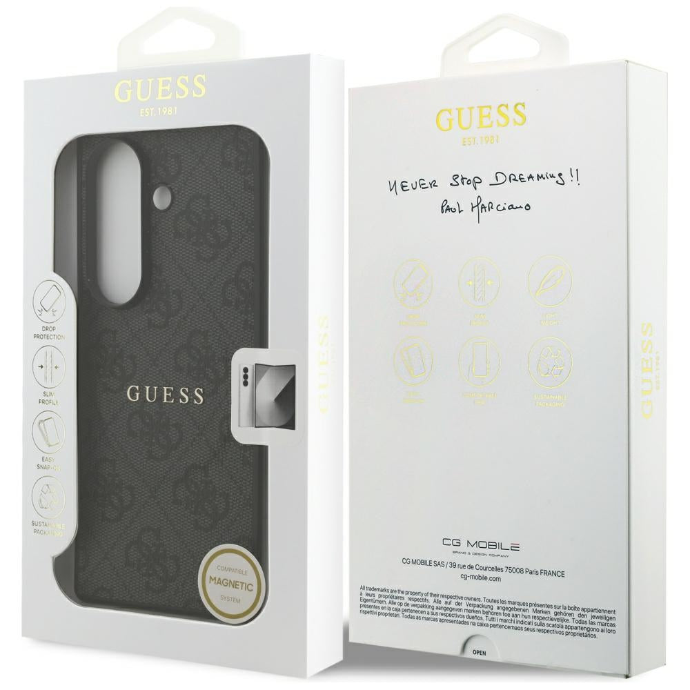 MagSafe cover til Samsung Galaxy Z Fold7 F966, Guess, 4G Classic, Sort