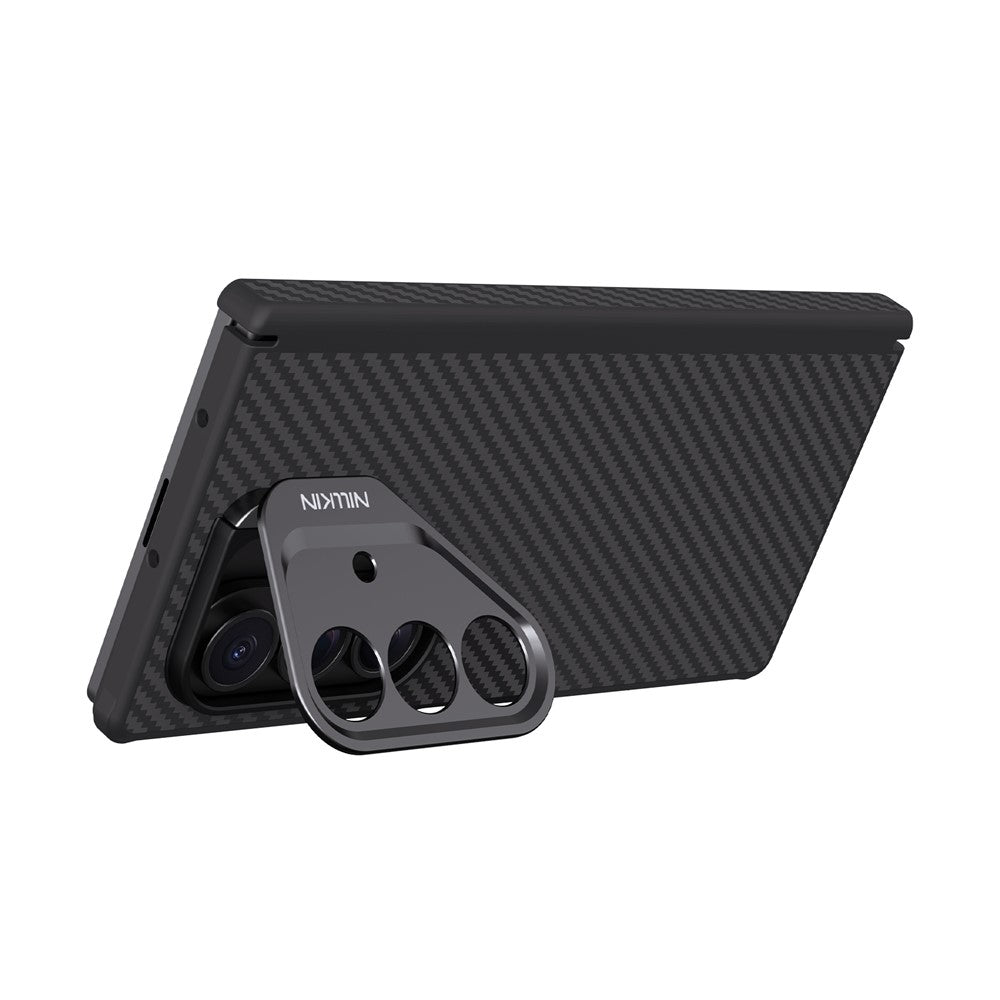 MagSafe-etui til Samsung Galaxy Z Fold7 F966, Nillkin, CarboProp med kameraklip, sort