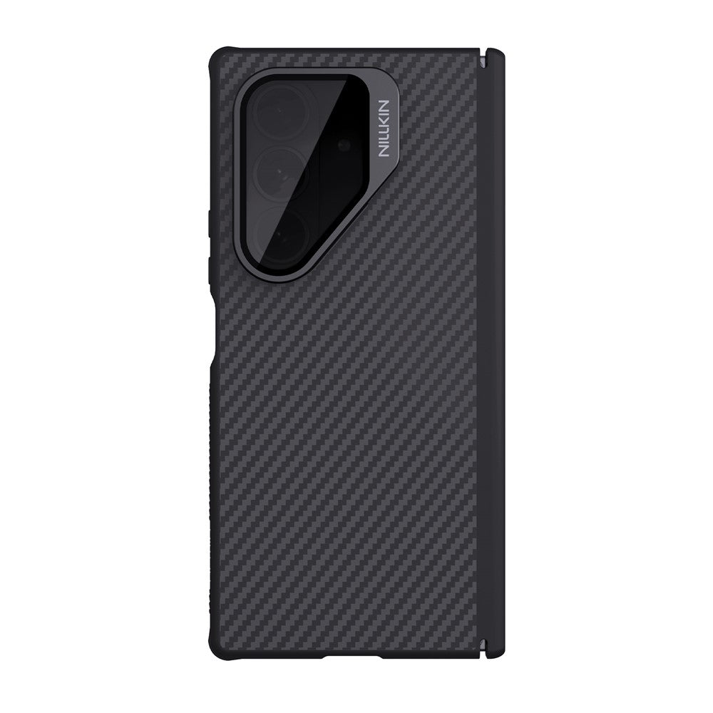 MagSafe-etui til Samsung Galaxy Z Fold7 F966, Nillkin, CarboProp med gennemsigtigt sort linsecover, sort