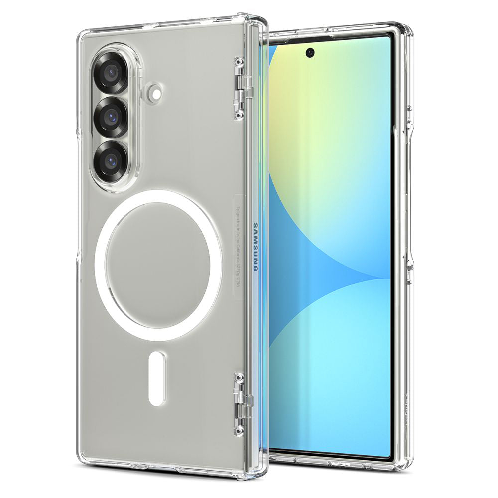 MagSafe cover til Samsung Galaxy Z Fold7 F966, Spigen, Ultra Hybrid Pro, Transparent ACS09546