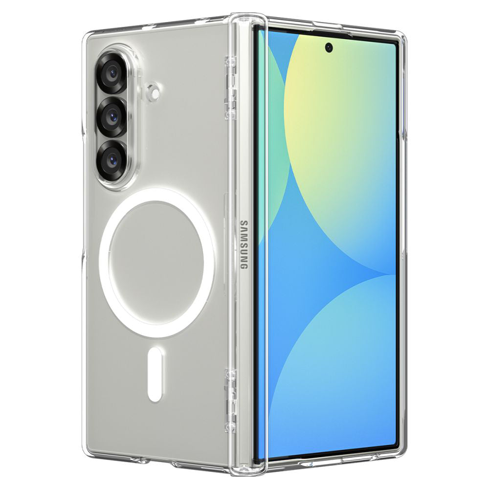 MagSafe cover til Samsung Galaxy Z Fold7 F966, Spigen, Ultra Hybrid Pro, Transparent ACS09546