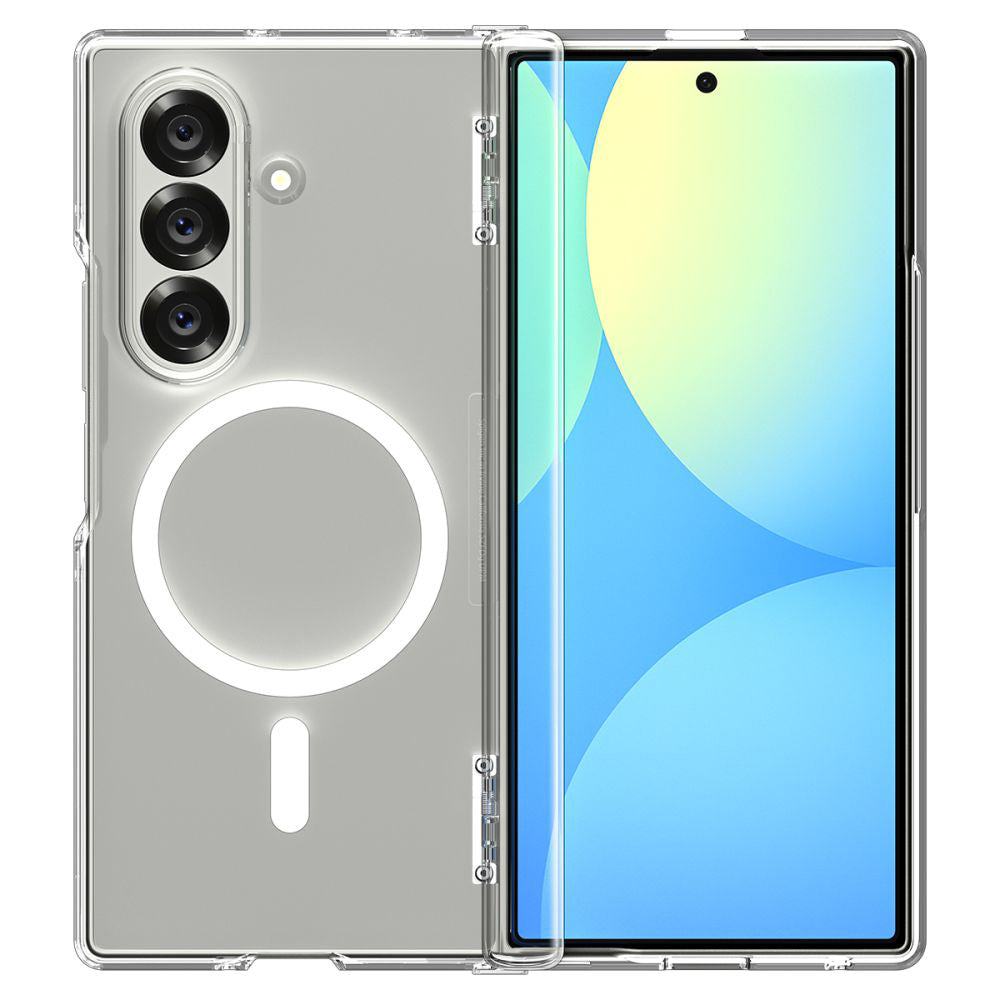 MagSafe cover til Samsung Galaxy Z Fold7 F966, Spigen, Ultra Hybrid Pro, Transparent ACS09546