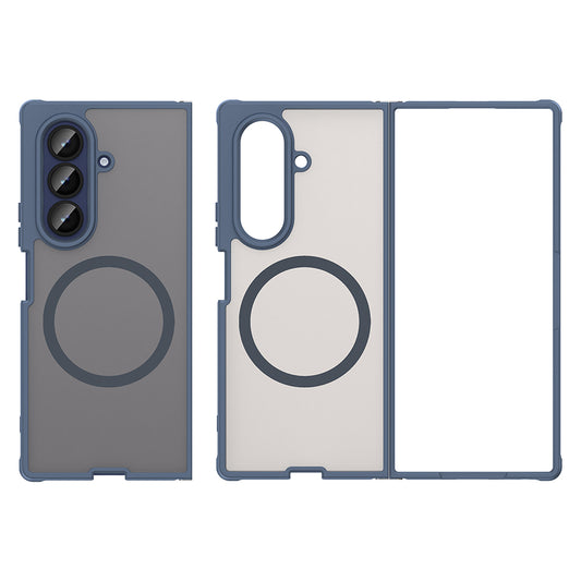 MagSafe-etui til Samsung Galaxy Z Fold7 F966, Techsuit, HaloFrost II, Marineblå