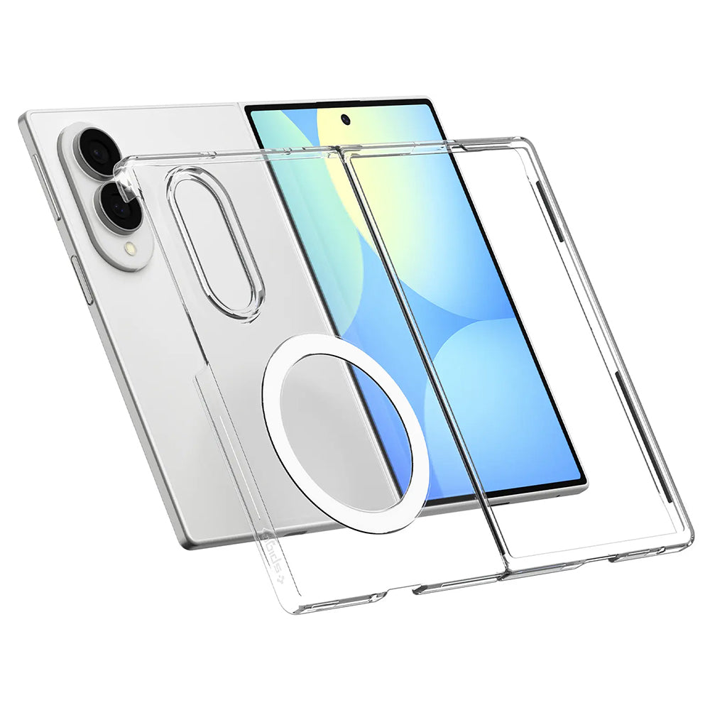 MagSafe-etui til Samsung Galaxy Z Fold8 F971, Spigen, Air Skin, Transparent Hvid ACS11952