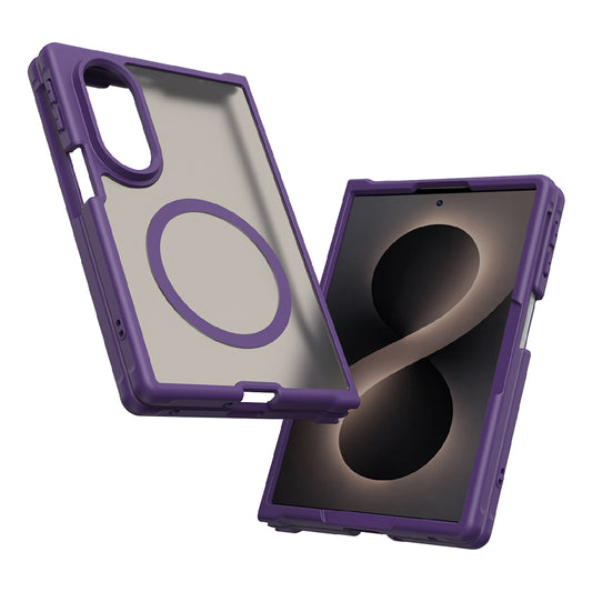 MagSafe-etui til Samsung Galaxy Z Fold8 F971, Techsuit, HaloFrost II, Lilla