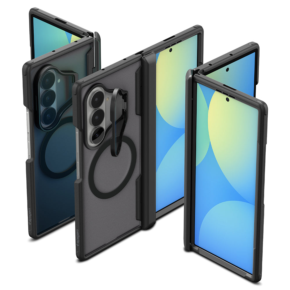 MagSafe-etui til Samsung Galaxy Z Fold8 Ultra F976, Spigen, Optik Armor Pro, Sort ACS11500