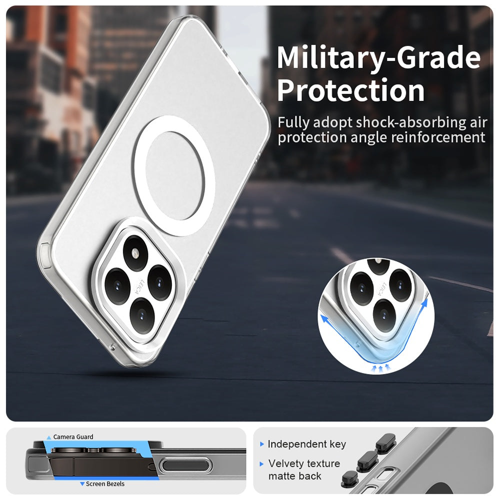 MagSafe cover til Xiaomi 15T, Techsuit, CandyCase, Hvid