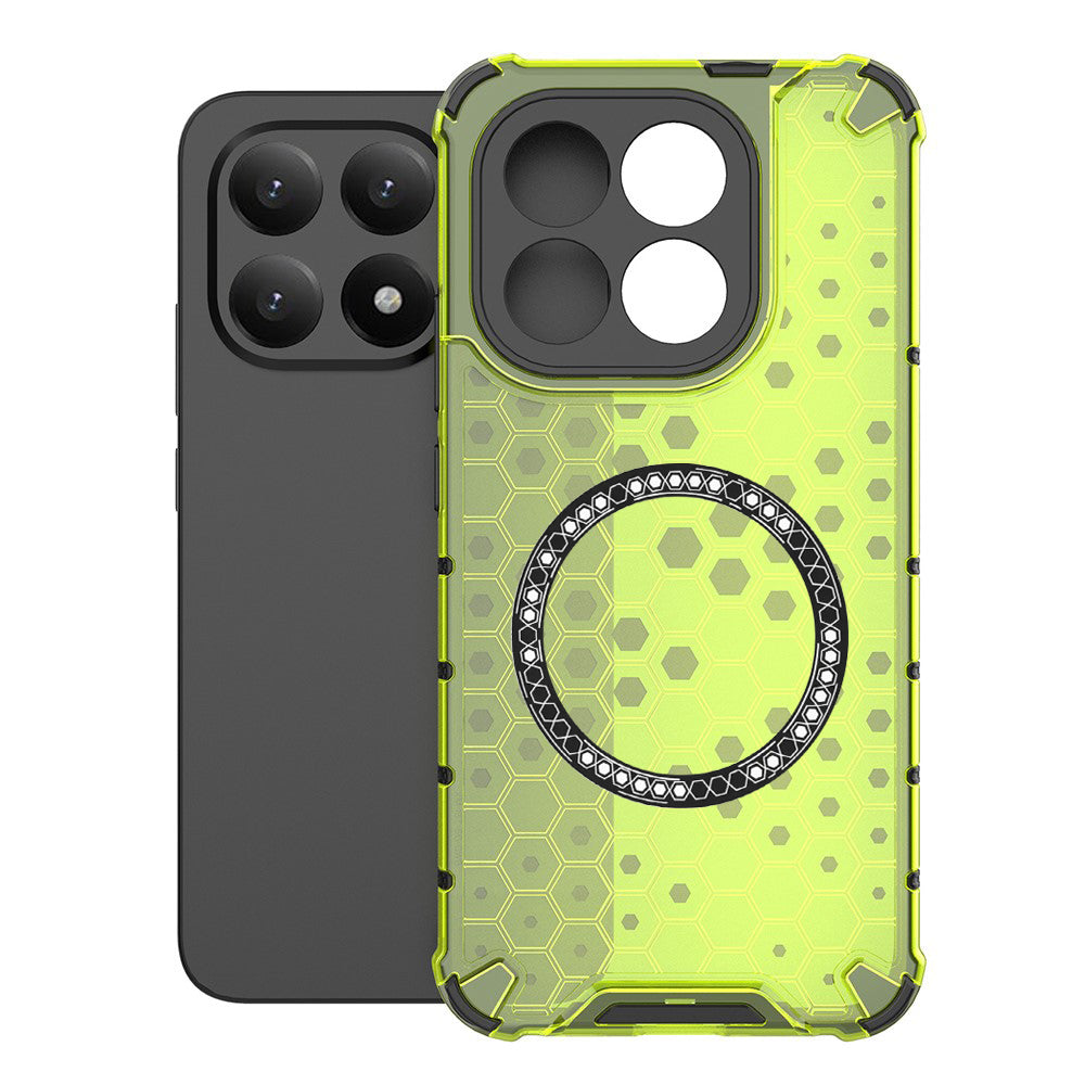 MagSafe cover til Xiaomi 15T, Techsuit, HoneyComb Shield, Grøn