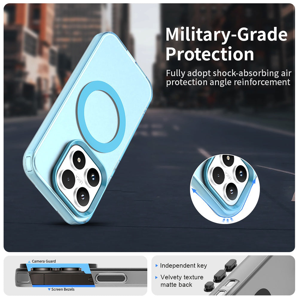 MagSafe cover til Xiaomi 17, Techsuit, CandyCase, Blå
