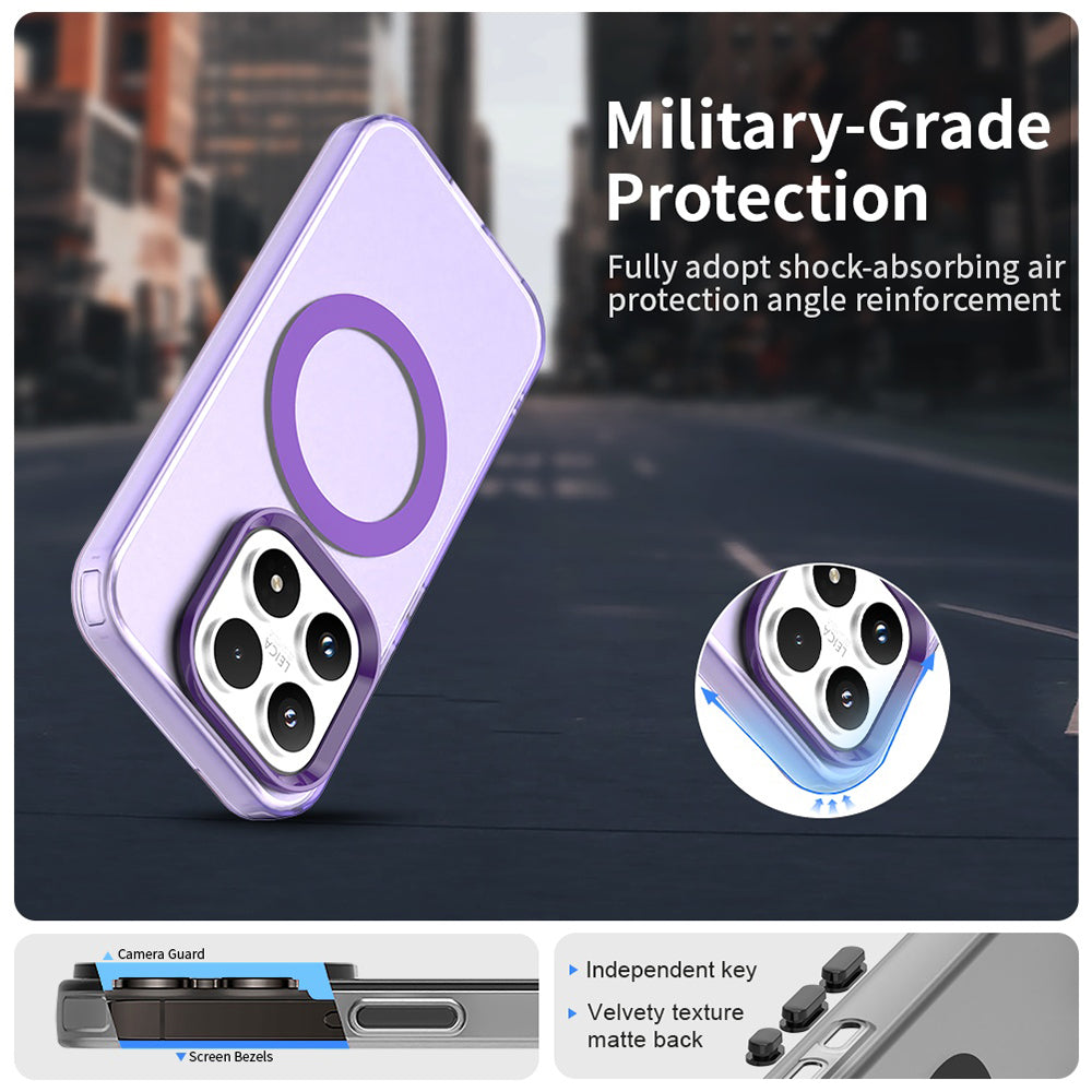 MagSafe cover til Xiaomi 17, Techsuit, CandyCase, Lilla