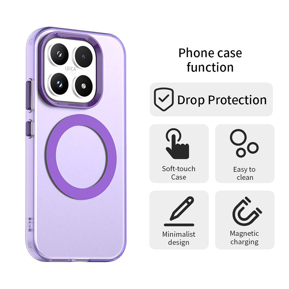 MagSafe cover til Xiaomi 17, Techsuit, CandyCase, Lilla