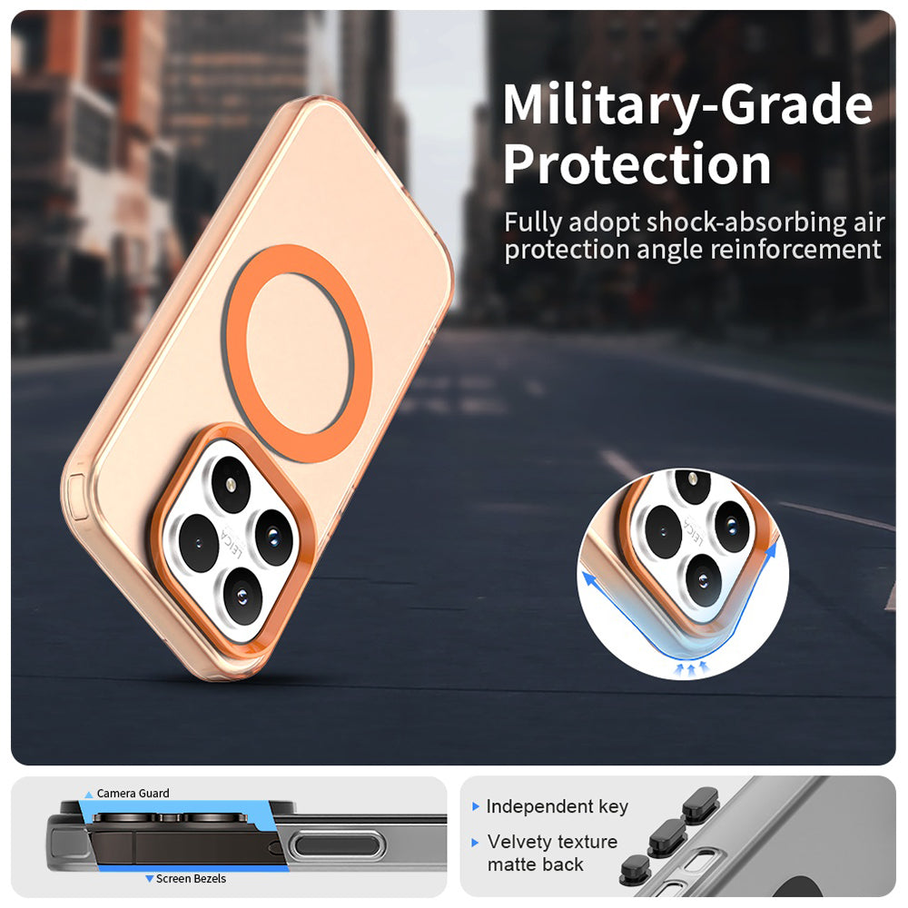 MagSafe cover til Xiaomi 17, Techsuit, CandyCase, Orange