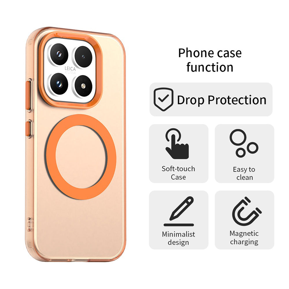 MagSafe cover til Xiaomi 17, Techsuit, CandyCase, Orange
