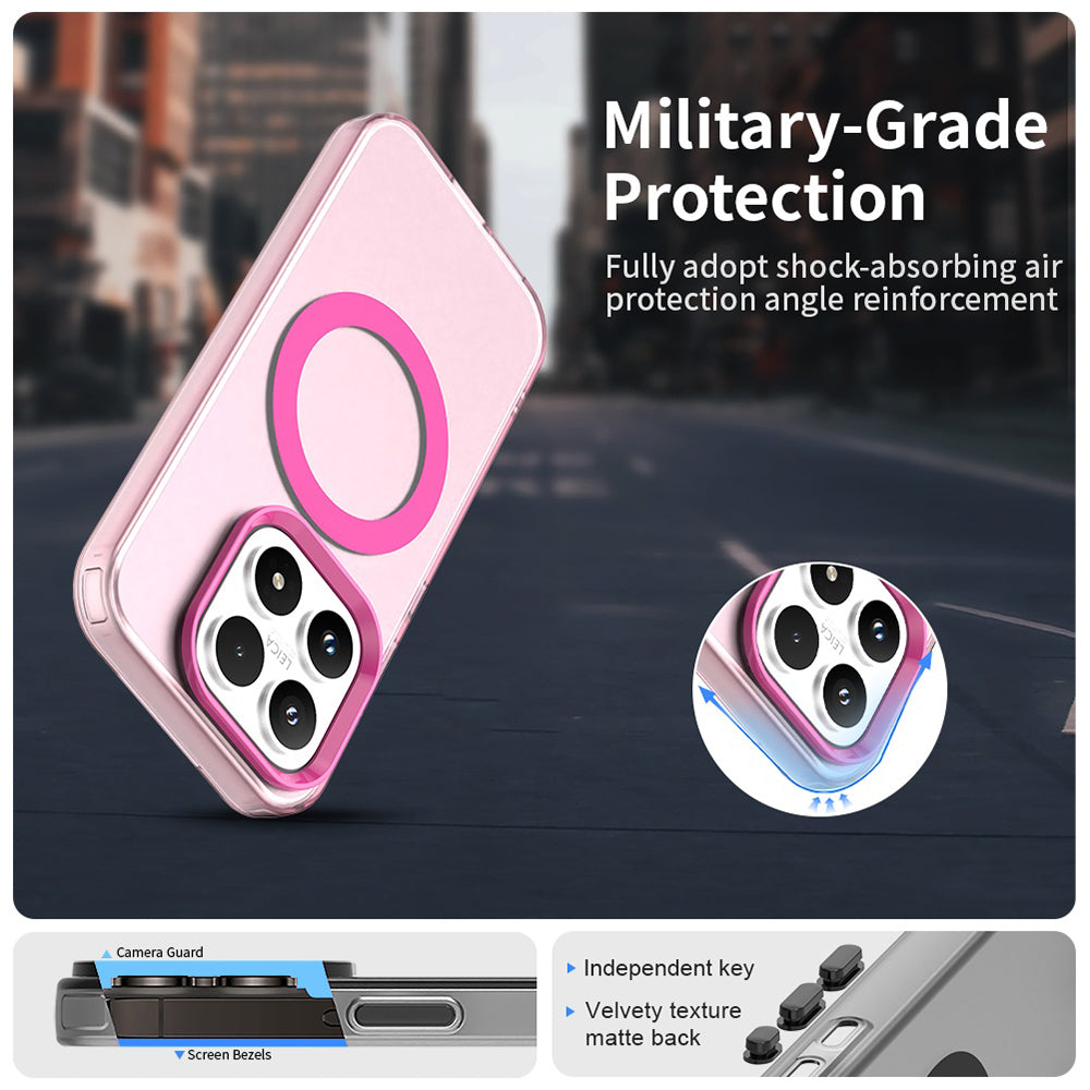 MagSafe cover til Xiaomi 17, Techsuit, CandyCase, Pink