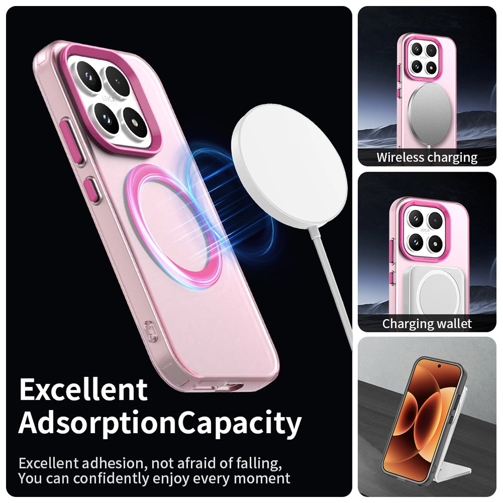 MagSafe cover til Xiaomi 17, Techsuit, CandyCase, Pink
