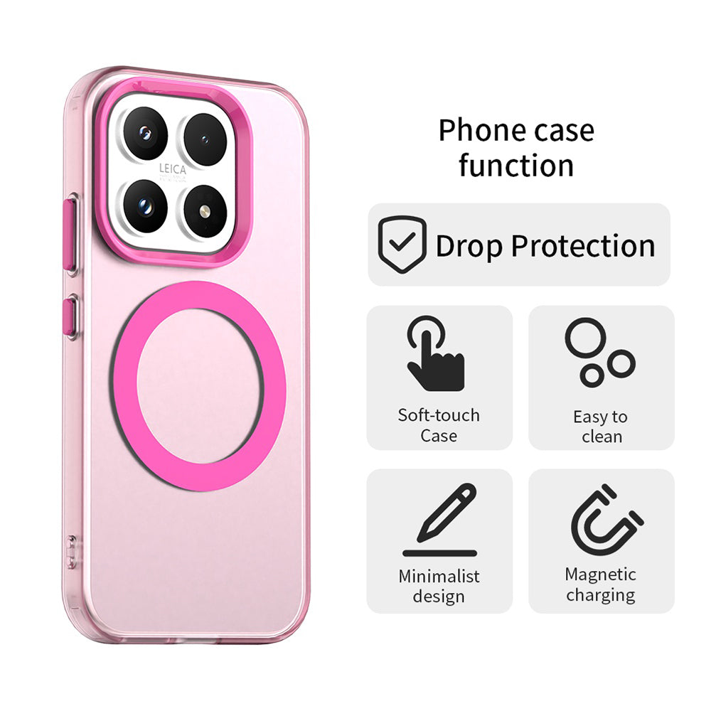 MagSafe cover til Xiaomi 17, Techsuit, CandyCase, Pink
